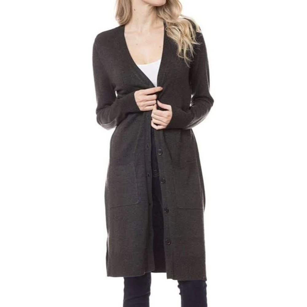 Gap Merino Wool Maxi Long Cardigan